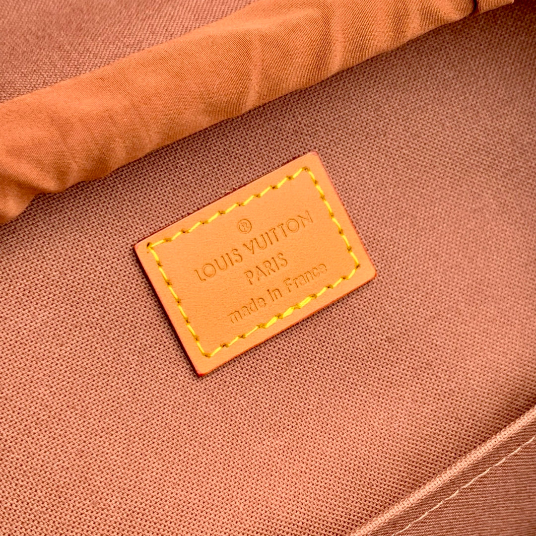 MONTSOURIS CARGO BACKPACK 40 IN BROWN MONOGRAM LAMBSKIN