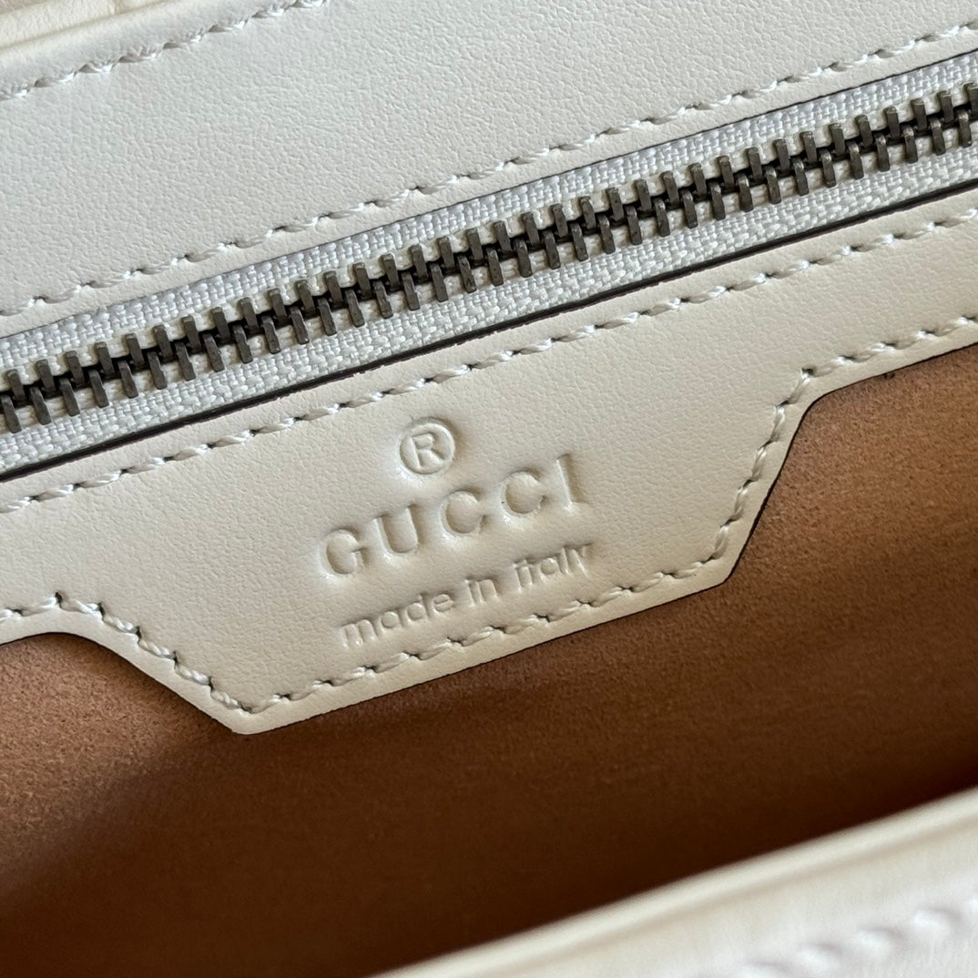 MARMONT SMALL SHOULDER BAG 26 IN OFF WHITE LAMBSKIN