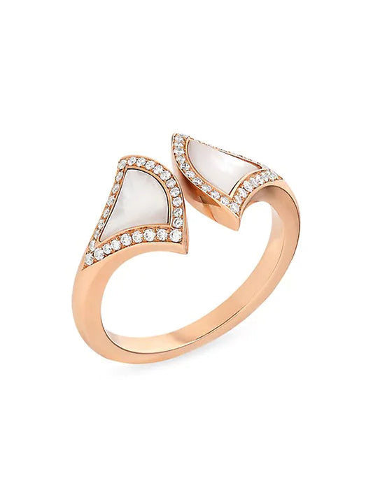 [Clover Jewelry]DREAM MOP DIAMOND OPEN RING