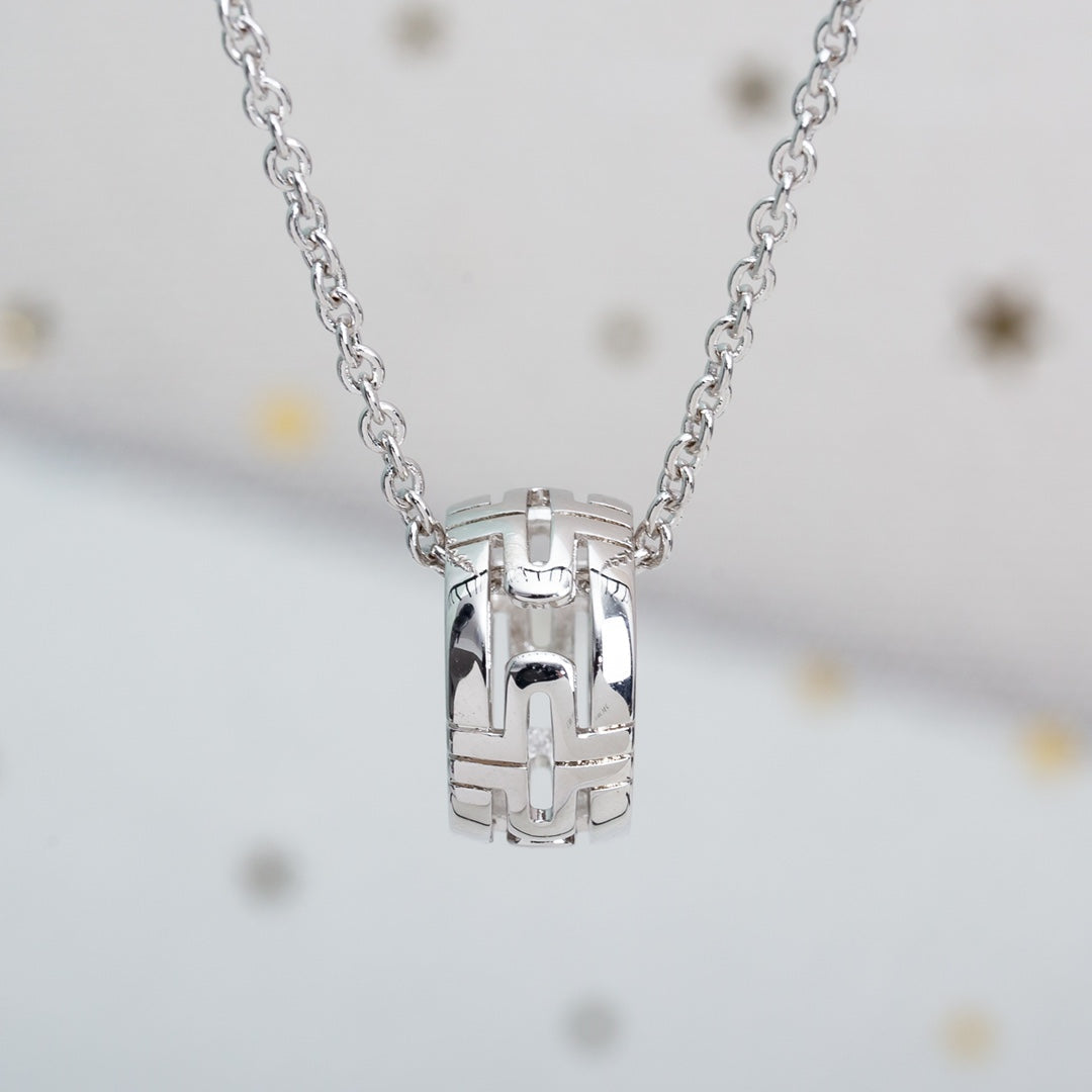 [Clover Jewelry]PARENTESI NECKLACE SILVER