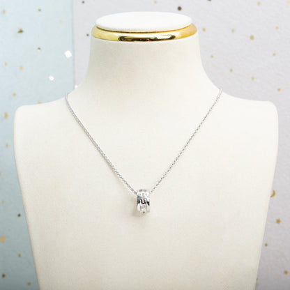 [Clover Jewelry]PARENTESI NECKLACE SILVER