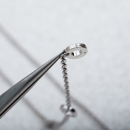 [Clover Jewelry]PARENTESI NECKLACE SILVER