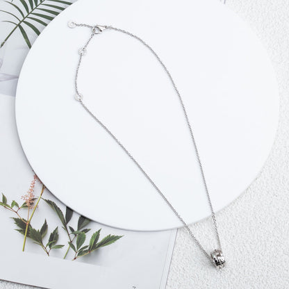 [Clover Jewelry]PARENTESI NECKLACE SILVER