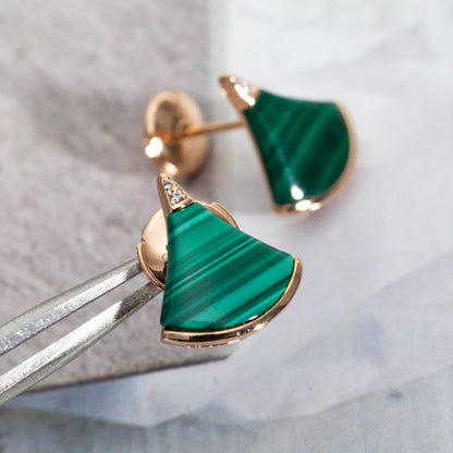 [Clover Jewelry]DIVAS DREAM EARRINGS PINK GOLD