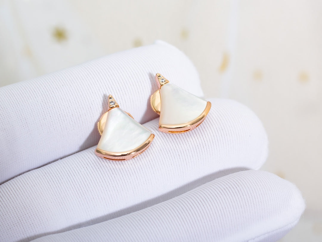 [Clover Jewelry]DIVAS DREAM EARRINGS PINK GOLD