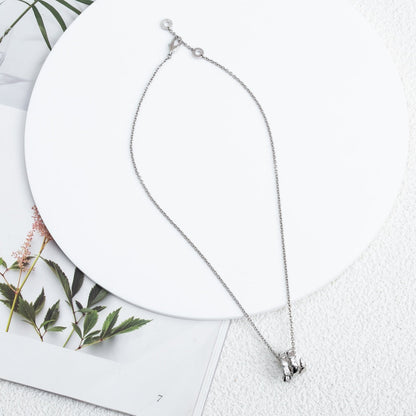 [Clover Jewelry]SERPENTI SILVER NECKLACE DIAMOND