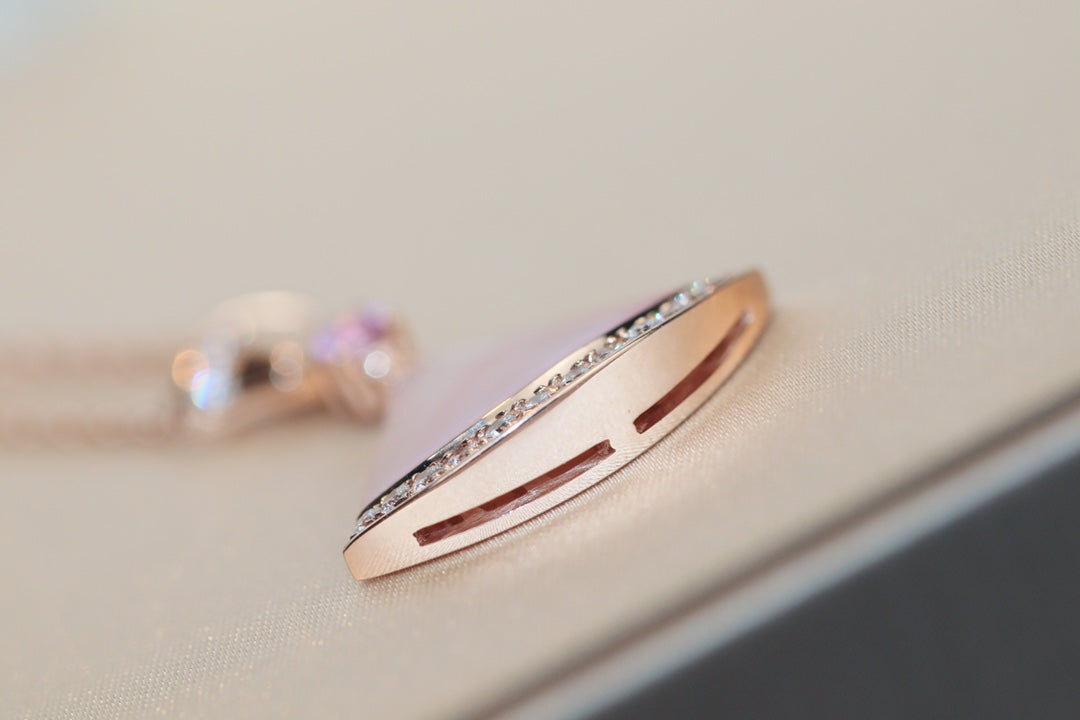 [Clover Jewelry]DREAM NECKLACE PINK MOP DIAMOND