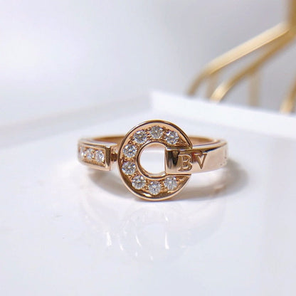 [Clover Jewelry]DREAM RING DIAMOND PINK GOLD