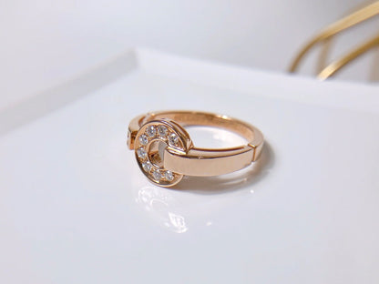 [Clover Jewelry]DREAM RING DIAMOND PINK GOLD