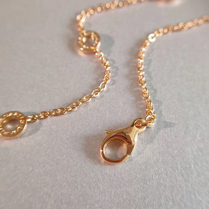 [Clover Jewelry]ZERO 1 NECKLACE PINK GOLD
