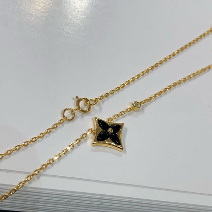 [Clover Jewelry]STAR BLACK MOP NECKLACE