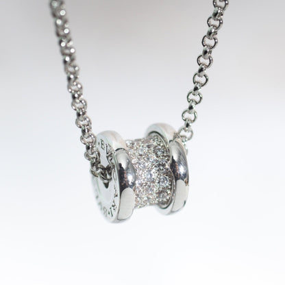[Clover Jewelry]ZERO 1 SILVER DIAMOND NECKLACE