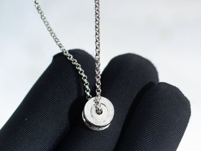 [Clover Jewelry]ZERO 1 SILVER DIAMOND NECKLACE