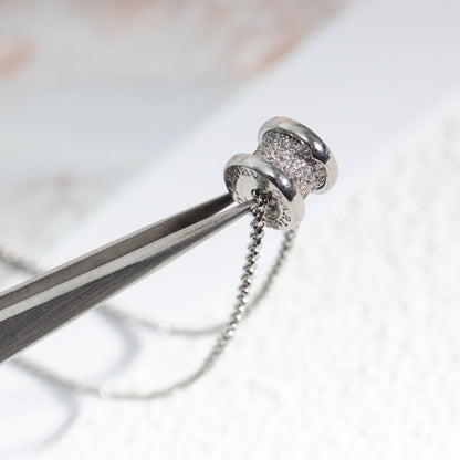 [Clover Jewelry]ZERO 1 SILVER DIAMOND NECKLACE