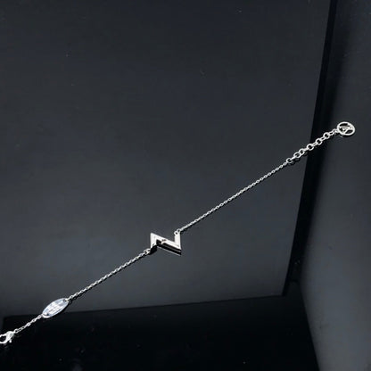 [Clover Jewelry]VOLT LV LOGO BRACELET