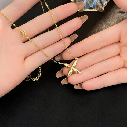 [Clover Jewelry]LOUISETTE GOLD NECKLACE