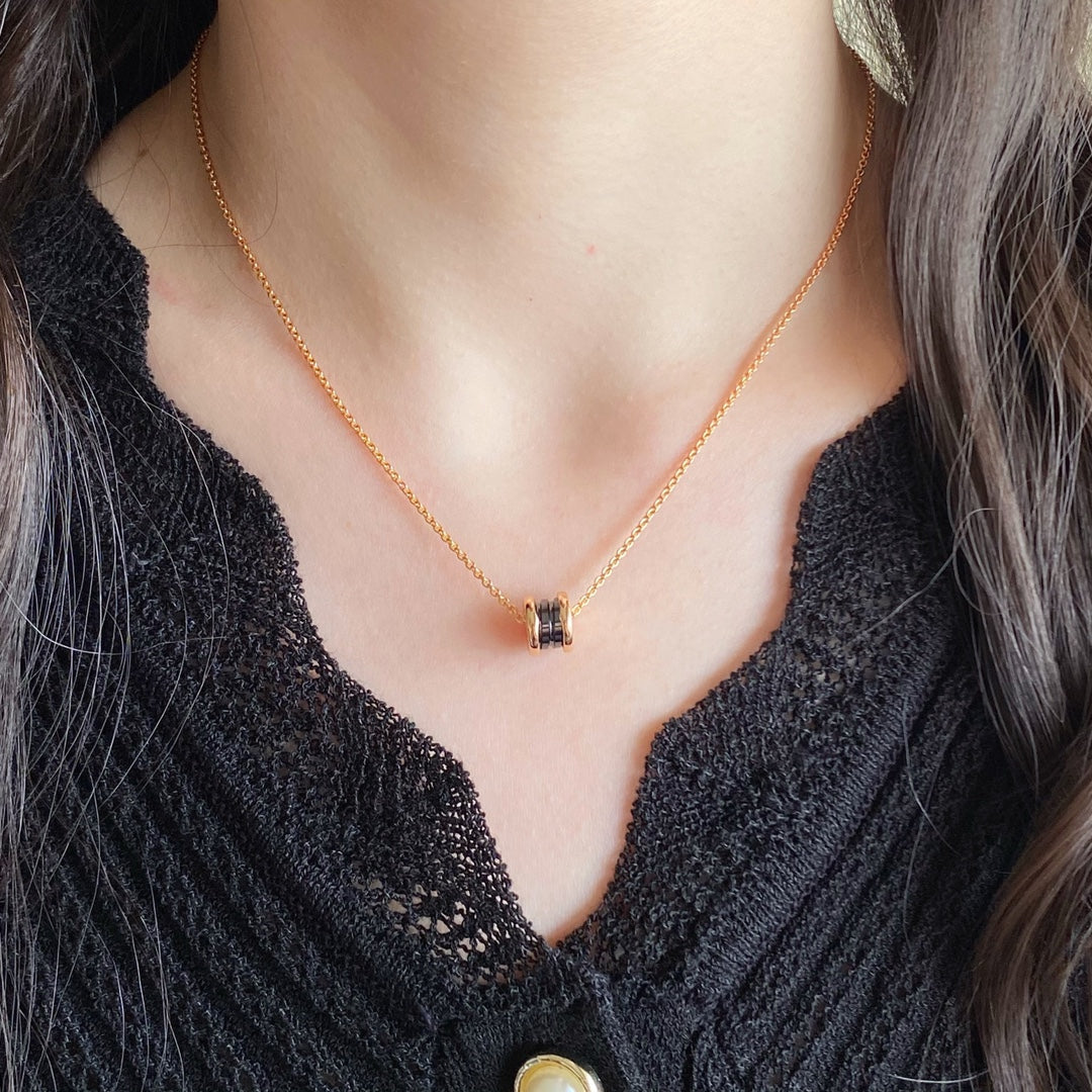 [Clover Jewelry]ZERO 1 CERAMIC MINI NECKLACE
