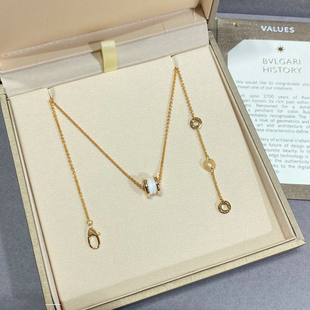 [Clover Jewelry]ZERO 1 CERAMIC MINI NECKLACE