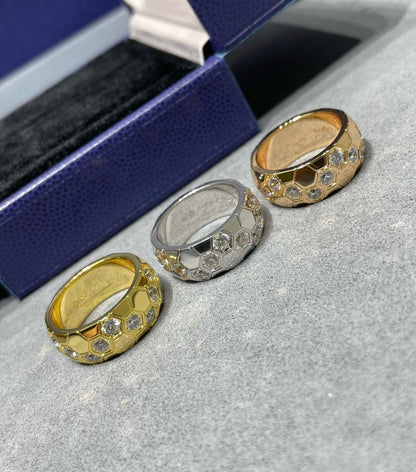 [Clover Jewelry]BEE LOVE DIAMOND LARGE RING