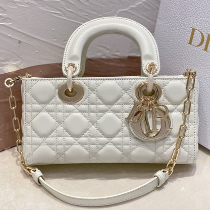 MICRO LADY D-JOY 16.5 WHITE LAMBSKIN