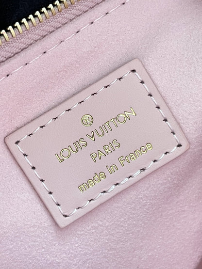 ONTHEGO PM 25 IN OPALE PINK MONOGRAM EMPREINTE LEATHER