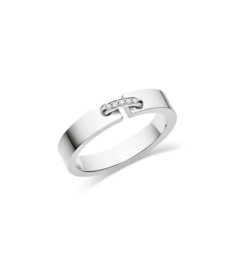 [Clover Jewelry]ALLIANCE LIENS VIDENCE DIAMOND 4MM RING
