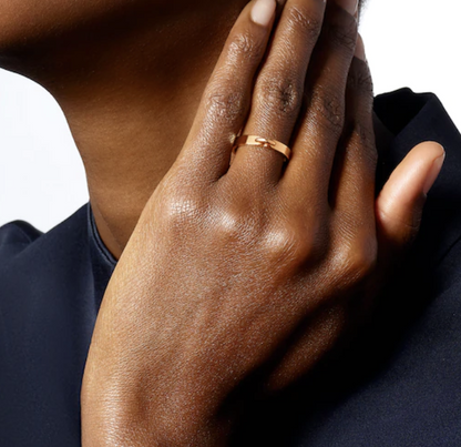 [Clover Jewelry]ALLIANCE LIENS VIDENCE 3MM RING