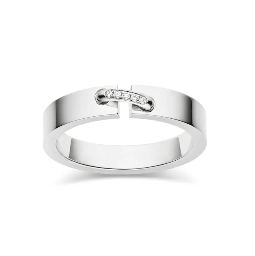 [Clover Jewelry]ALLIANCE LIENS VIDENCE DIAMOND 4MM RING