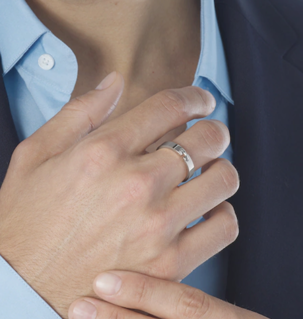 [Clover Jewelry]ALLIANCE LIENS VIDENCE 4MM RING