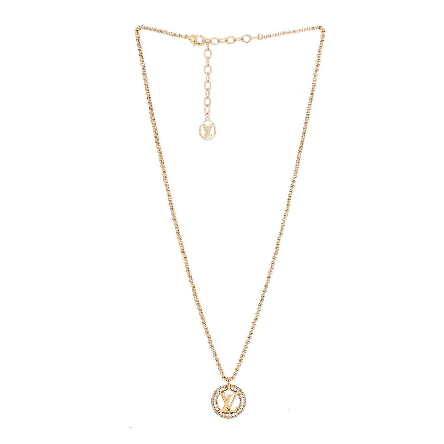 [Clover Jewelry]BY NIGHT DIAMOND PAVED NECKLACE