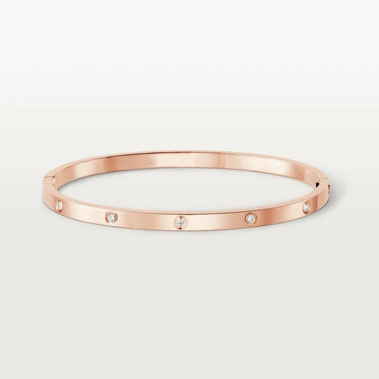 [Clover Jewelry]LOVE BRACELET 3.65MM 10 DIAMONDS