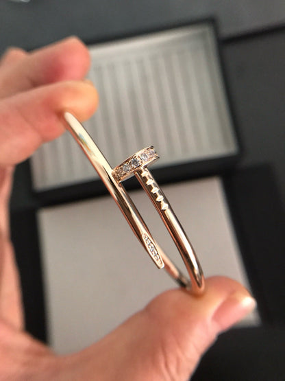 [Clover Jewelry]JUSTE BRACELET 3.5MM DIAMONDS