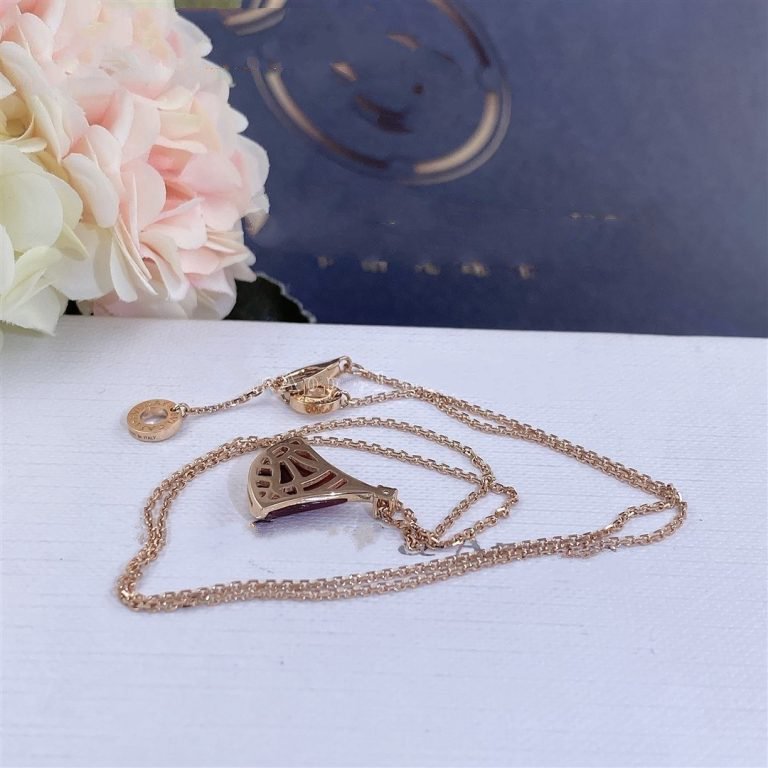 [Clover Jewelry]DREAM NECKLACE CARNELIAN 1 DIAMOND