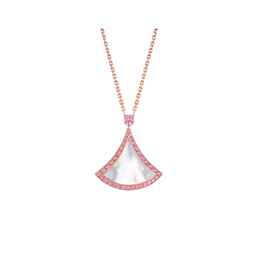 [Clover Jewelry]DREAM NECKLACE MOP DIAMOND PINK