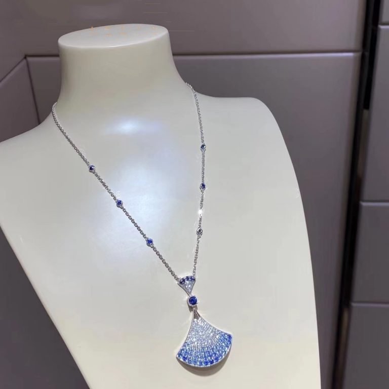 [Clover Jewelry]DREAM NECKLACE AGATE SILVER DIAMOND
