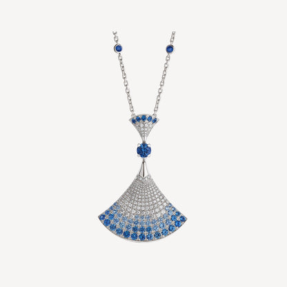 [Clover Jewelry]DREAM NECKLACE AGATE SILVER DIAMOND