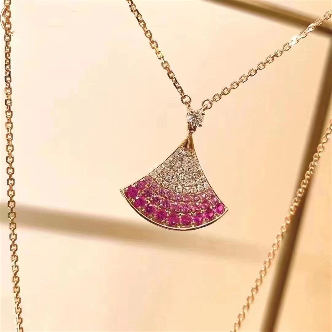 [Clover Jewelry]DREAM NECKLACE PINK GOLD PINK DIAMOND