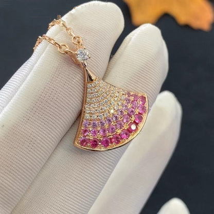 [Clover Jewelry]DREAM NECKLACE PINK GOLD PINK DIAMOND