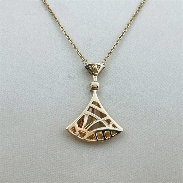 [Clover Jewelry]DREAM NECKLACE PINK GOLD DIAMOND