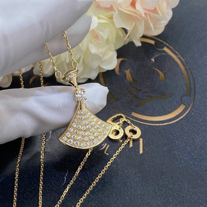 [Clover Jewelry]DREAM NECKLACE GOLD FULL DIAMOND