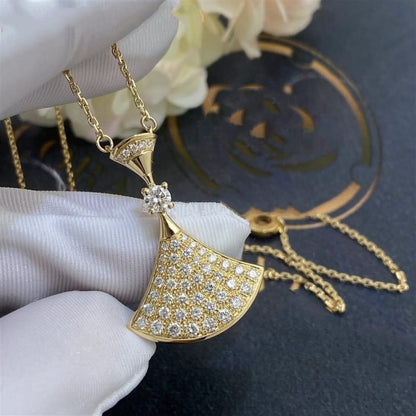 [Clover Jewelry]DREAM NECKLACE GOLD FULL DIAMOND