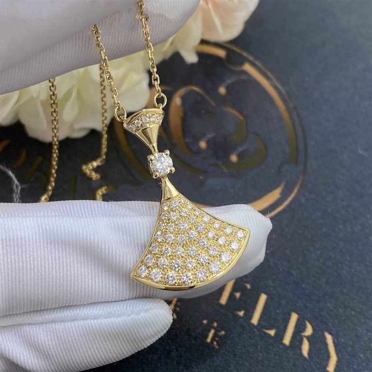 [Clover Jewelry]DREAM NECKLACE GOLD FULL DIAMOND