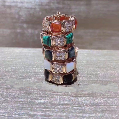 [Clover Jewelry]SERPENTI PEDANT DIAMOND NECKLACE