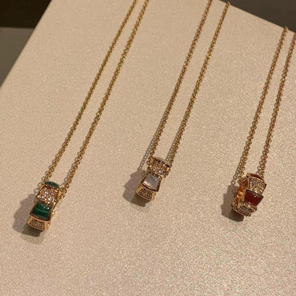 [Clover Jewelry]SERPENTI PEDANT DIAMOND NECKLACE