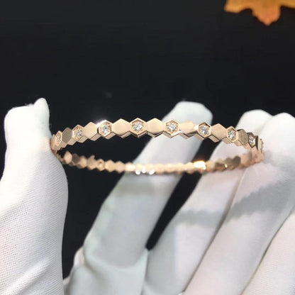 [Clover Jewelry]BEE LOVE SILVER DIAMOND BRACELET