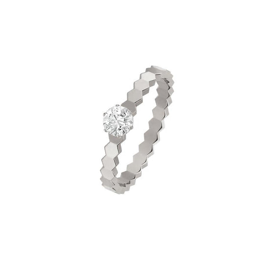 [Clover Jewelry]BEE LOVE RING SILVER 1 DIAMOND