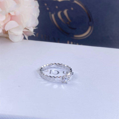 [Clover Jewelry]BEE LOVE RING SILVER 1 DIAMOND