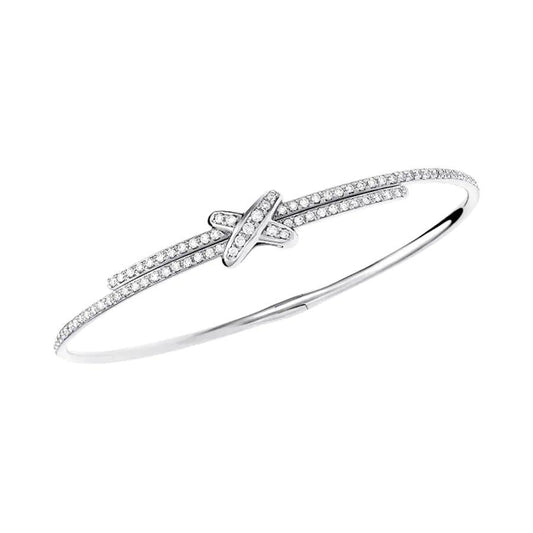 [Clover Jewelry]JEUX DE BRACELET DIAMONDS SILVER