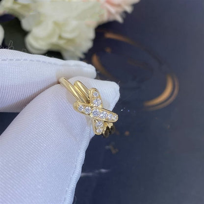 [Clover Jewelry]JEUX DE GOLD DIAMOND RING