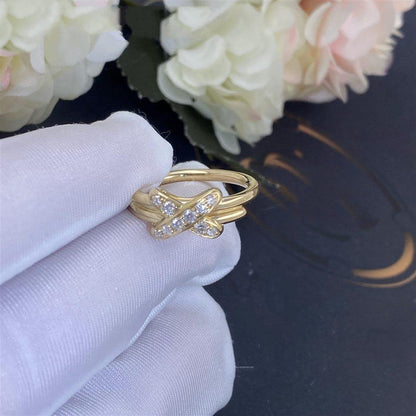 [Clover Jewelry]JEUX DE GOLD DIAMOND RING